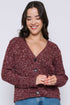 Lana-Cable Knit Cardigan